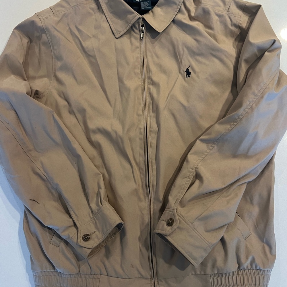 Ralph Lauren Men's Beige Shirt Jacket